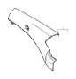 Image of RIGHT ROD ASSY COVER. HELLBEIGE image for your BMW