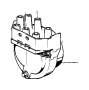Image of Distributor cap image for your 1980 BMW 635CSi   
