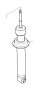Image of Spring strut, rear image for your 2009 BMW 525d  Sedan 