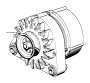Image of RP REMAN alternator. 90A image for your BMW