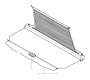Image of Roller blind pull-out bar image for your 2008 BMW X3 2.0i  