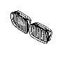 Image of GRILLE RIGHT. CHROM image for your 2005 BMW 745i   