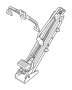 Image of ARTICULATED CAR JACK, STEEL image for your 2001 BMW 530i   