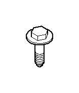 Image of Hex bolt with washer. M8X35 image for your BMW