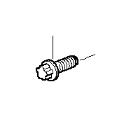 View Torx screw with ribs Full-Sized Product Image