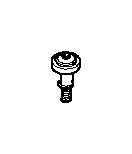 Image of Collar screw. M6X37,5 image for your BMW 120i  