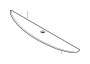 51137200293 Cover, windscreen panel, top