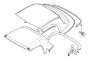 Image of HARDTOP REAR WINDOW FRAME GASKET image for your 2011 BMW X3   