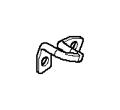Image of Support. RECHTS image for your 2002 BMW 325i   