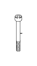 Isa screw with washer