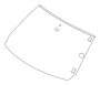 Image of Moulded part for top water catch strip image for your 2003 BMW X5   