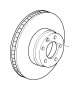 Image of Brake disc, ventilated. 324X30 image for your 1995 BMW