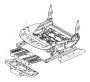 Image of Carrier thigh support image for your 2011 BMW 120d   