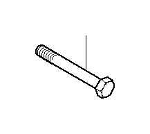 Image of Hex bolt. M12X1,5X60 image for your 1999 BMW 328i   