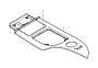 Image of Decor panel for centre console,aluminium. FEINSCHLIFF image for your 1979 BMW 320i   