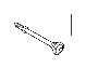 11127663612 ISA screw, chrome with socket