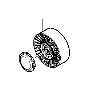 Image of Deflection pulley image for your BMW