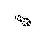 Image of Wheel bolt black. M14X1,25 image for your MINI