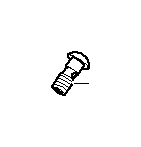 View Banjo bolt, black Full-Sized Product Image