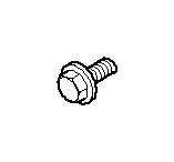 Image of Hex bolt with washer. M8X30-Z3 image for your BMW