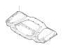 Image of SOUND INSULATING ENGINE HOOD image for your BMW 650iX  