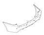 Image of Bumper trim panel, primed, rear. M image for your 2005 BMW X3   