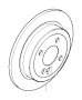 Image of BRAKE DISC. 259X10 image for your MINI