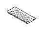 View Rubber insert, oddments tray rear Full-Sized Product Image 1 of 1