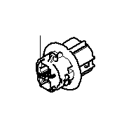 Image of Bulb socket, turn indicator with handle image for your BMW