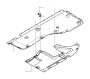 Image of Bracket underfloor panelling,center image for your BMW
