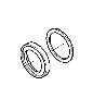 Image of Shaft seal. 44X72X8 image for your 1987 BMW M6   