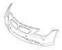 Image of Trim cover, bumper, primed, front image for your BMW 340iX  