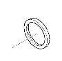 Image of Shaft seal. 125X100X12 image for your 2011 BMW M3  Coupe 