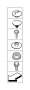 View Hex bolt with washer Full-Sized Product Image