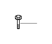 View Hex bolt with washer Full-Sized Product Image