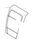 View Foam section, backrest, right Full-Sized Product Image
