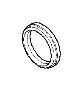 Image of Shaft seal. 100X125X13 image for your 2000 BMW 535i  Sedan 