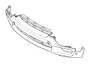 Image of Trim cover, bumper, primed, front image for your BMW
