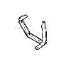 Image of Bracket right image for your 2001 BMW 320i   