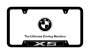 Image of License plate frame. BLK/CHR X5 image for your 2017 BMW 330iX   