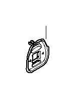 Image of Couvercle anneau de serrage. SCHWARZ image for your BMW