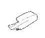 Image of Pad, side member, left image for your 2007 BMW 120d  5 Door 