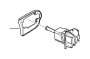 Image of Lock cylinder base right image for your BMW