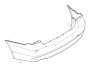 Image of Bumper trim panel, primed, rear. PDC image for your 2009 BMW Z4   