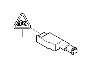 Image of Switch f mirror adjust./fldng bck funct. image for your BMW