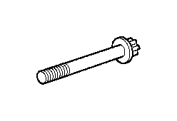 Image of Torx bolt. M12X90 image for your 2010 BMW Hybrid X6   