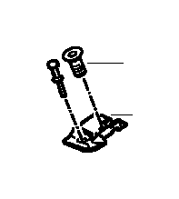 Image of Torx-bolt for plastic material. L=9MM image for your 1998 BMW 318tds   