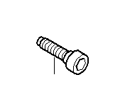 Image of Collar screw. M6 image for your BMW