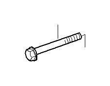 Image of ECCENTRIC BOLT. M12X1,5X98 image for your 2004 BMW 645Ci Coupe  