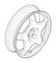 Image of Emergency wheel, light alloy. 5BX19 ET:4 image for your 1996 BMW
